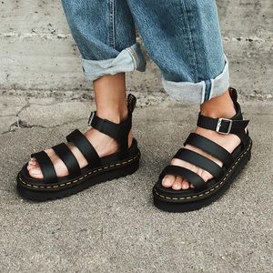 Dr. Martens women’s black sandals